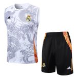 Real Madrid 24/25 White Vest (Spray Ink Dragon) - 图片 8