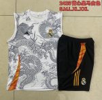 Real Madrid 24/25 White Vest (Spray Ink Dragon) - 图片 9