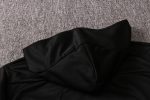 Real Madrid 2021 Long Zip Hoodie Black - 图片 4