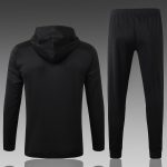 Real Madrid 2021 Long Zip Hoodie Black - 图片 7