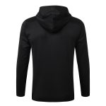 Real Madrid 2021 Long Zip Hoodie Black - 图片 8