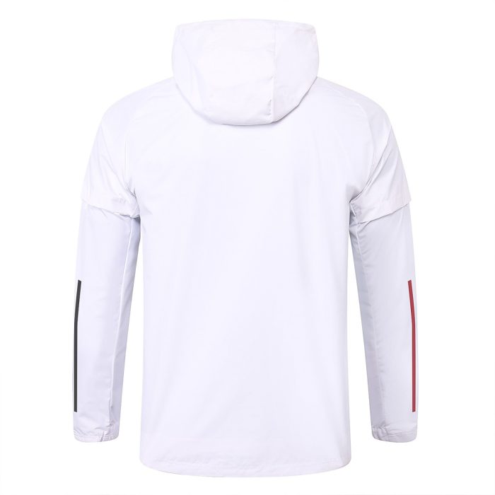 2021 Real Madrid White Windbreaker S-2XL - 图片 8