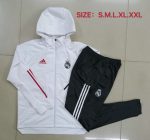2021 Real Madrid White Windbreaker S-2XL - 图片 9