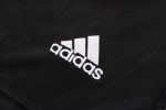 Real Madrid 22-23 Black Splatter Print Short Sleeve Training Suit with 5-Inch Shorts - 图片 4
