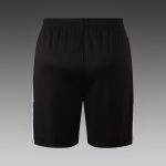 Real Madrid 22-23 Black Splatter Print Short Sleeve Training Suit with 5-Inch Shorts - 图片 8