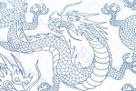 Real Madrid 23-24 Half-Zip Jacket White (Spray Ink Chinese Dragon) - 图片 3