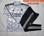 Real Madrid 23-24 Half-Zip Jacket White (Spray Ink Chinese Dragon) - 图片 9