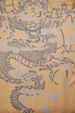 Real Madrid 23-24 Half-Zip Jacket Apricot Ink Splatter - 图片 3