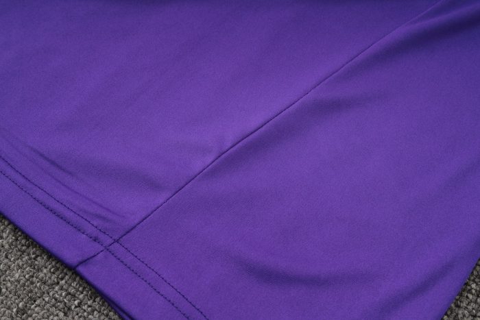 Real Madrid 23-24 Purple Polo - 图片 3
