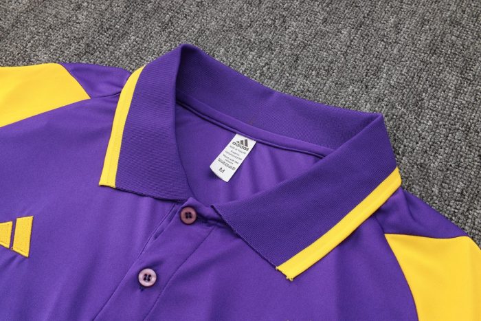 Real Madrid 23-24 Purple Polo - 图片 6