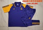 Real Madrid 23-24 Purple Polo - 图片 9