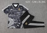 Real Madrid 23-24 Black Ink Splash (Chinese Dragon) Polo - 图片 2