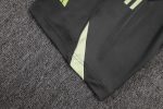 Real Madrid Grey Green Short Sleeve Training Suit - 图片 3