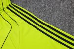 Real Madrid Green Retro Long Zipper Jacket - 图片 5