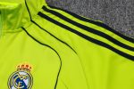 Real Madrid Green Retro Long Zipper Jacket - 图片 6