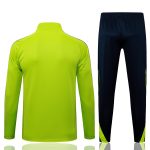 Real Madrid Green Retro Long Zipper Jacket - 图片 7