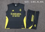 Real Madrid Vest Dark Gray (Yellow Logo) - 图片 2