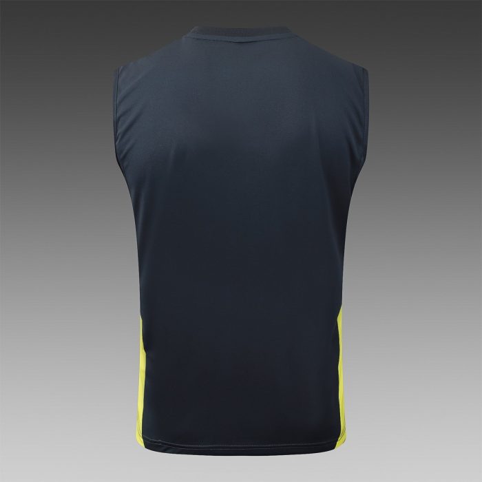 Real Madrid Vest Dark Gray (Yellow Logo) - 图片 8