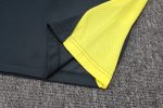Real Madrid Polo Shirt Dark Gray with Green Trim - 图片 4