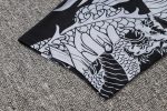 Real Madrid 24-25 Black Dragon Print Short Sleeve Training Set - 图片 5
