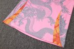 Real Madrid 24-25 Pink (Ink Dragon) Short Sleeve Training Shirt - 图片 5