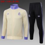 Real Madrid 24-25 Long Zipper Jacket Apricot