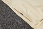 Real Madrid 24-25 Long Zipper Jacket Apricot - 图片 5
