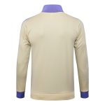 Real Madrid 24-25 Long Zipper Jacket Apricot - 图片 7