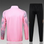 Real Madrid 24/25 Pink (Spray Ink Dragon) Long Zipper Jacket - 图片 2