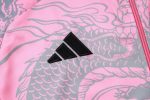 Real Madrid 24/25 Pink (Spray Ink Dragon) Long Zipper Jacket - 图片 8