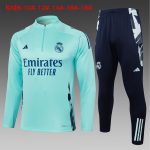 Real Madrid 24/25 Light Green Half-Zip Jacket Kids - 图片 2