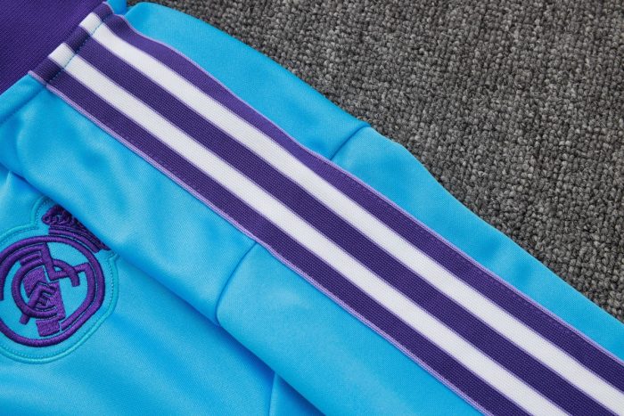 Real Madrid Light Blue Retro Edition - 图片 5