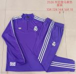 Real Madrid Purple Retro Edition Kids - 图片 3