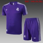 Real Madrid Purple Retro Edition Short Sleeve
