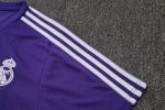 Real Madrid Purple Retro Edition Short Sleeve - 图片 6