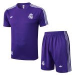 Real Madrid Purple Retro Edition Short Sleeve - 图片 8