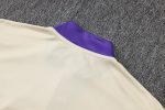 Real Madrid 25/26 Semi-Zip Jacket Apricot Retro Edition - 图片 3