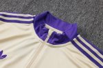 Real Madrid 25/26 Semi-Zip Jacket Apricot Retro Edition - 图片 6
