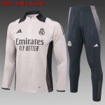 Real Madrid 24-25 Half Zip Jacket Light Pink