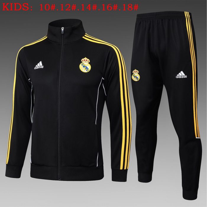Real Madrid Black Retro Edition Kids - 图片 2
