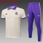 Real Madrid Vintage Polo Shirt in Apricot
