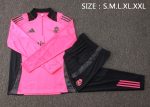 Real Madrid 24-25 Half Zip Jacket Fluorescent Pink - 图片 2