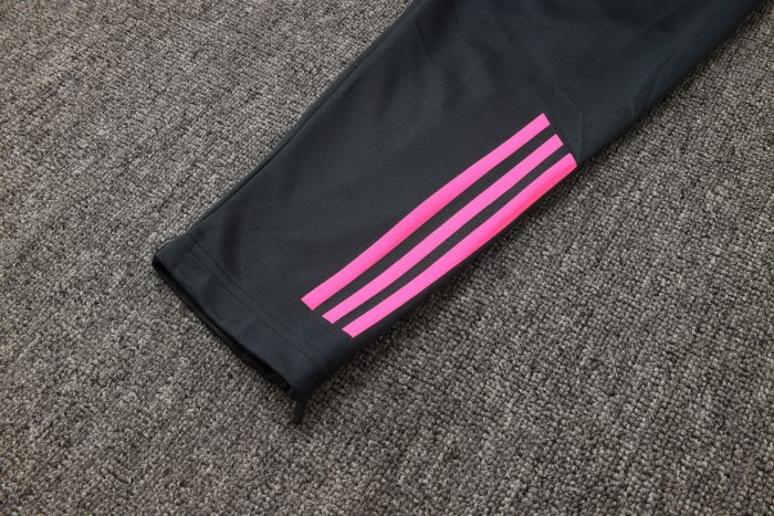 Real Madrid 24-25 Half Zip Jacket Fluorescent Pink - 图片 3