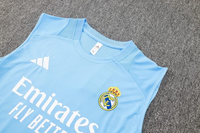 Real Madrid 24-25 Vest Light Blue - 图片 6