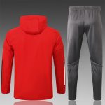 2021 Real Madrid Red Windbreaker S-2XL - 图片 2