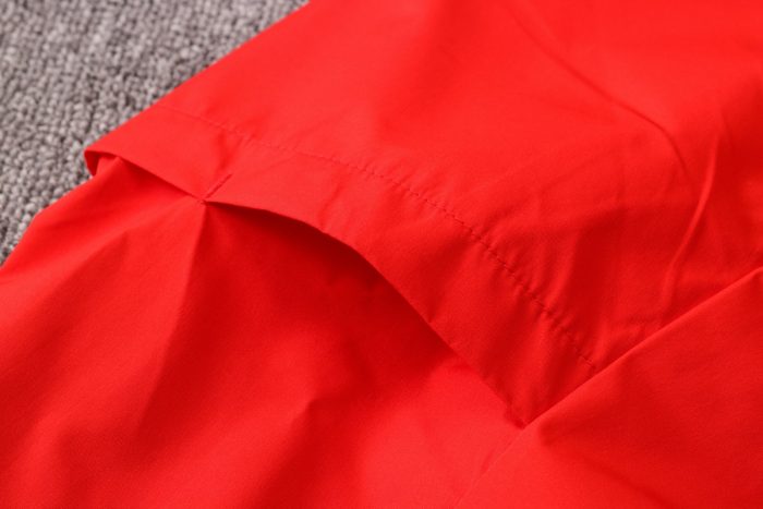 2021 Real Madrid Red Windbreaker S-2XL - 图片 4