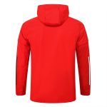 2021 Real Madrid Red Windbreaker S-2XL - 图片 7