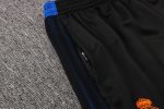 Real Madrid 21-22 Black Long Zip Jacket with Blue Trim - 图片 4