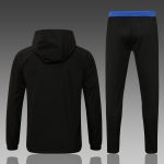 Real Madrid 21-22 Black Windbreaker - 图片 3