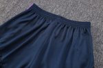 Real Madrid 22-23 Dark Purple Short Sleeve Training Set with 5-Inch Shorts - 图片 5